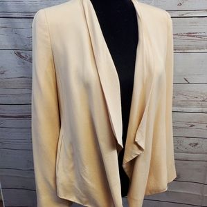 Zara blazer peach color